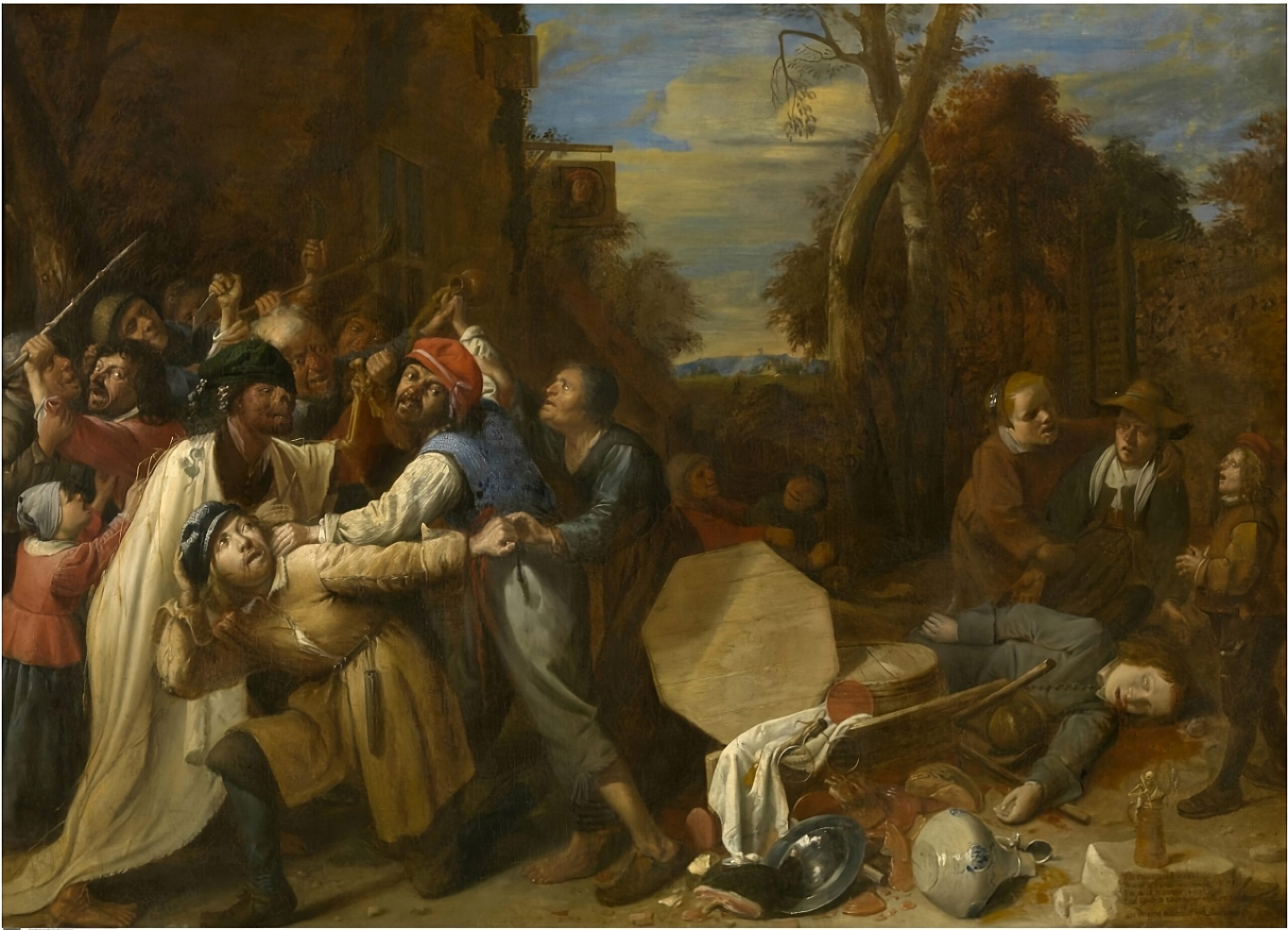 Death is Violent and Fast: Quarrel in a Pub