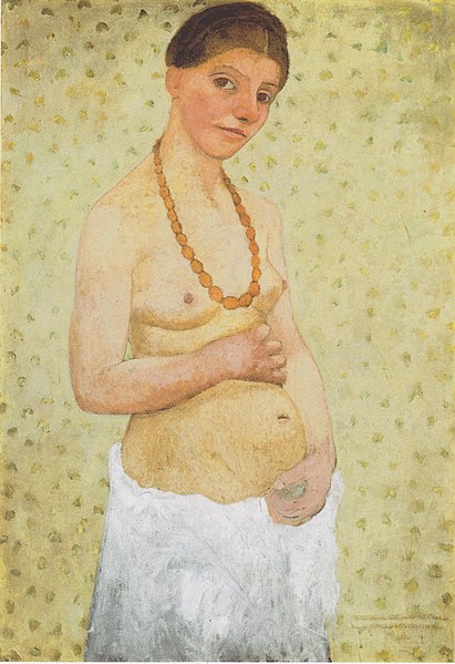 Paula_Moderson-Becker_-_Selbstbildnis_am_6_Hochzeitstag_-_1906
