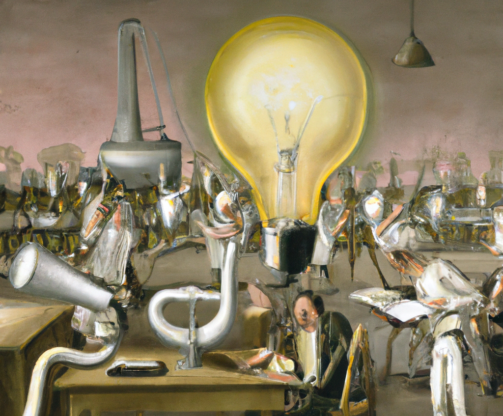 Surrealist_painting_of_a_New_Years_Eve_party_in_a_light_bulb_factory,_writing_an_encyclopedia_1