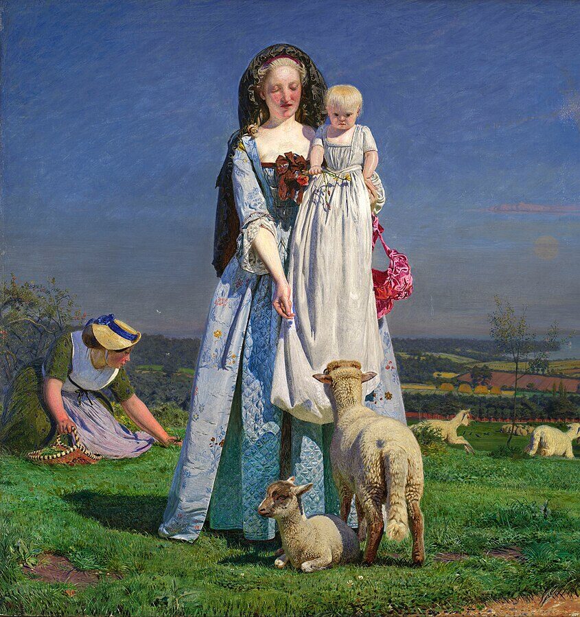 Ford_Madox_Brown_-_Pretty_Baa-Lambs_-_Google_Art_Project