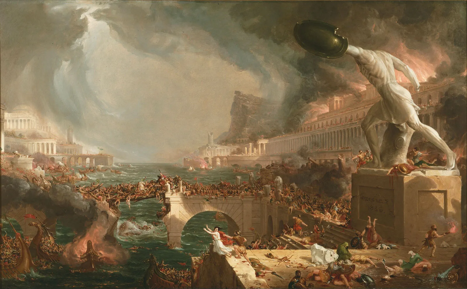The-Course-of-Destruction-Thomas-Cole-New-York-Historical-Society-New-York