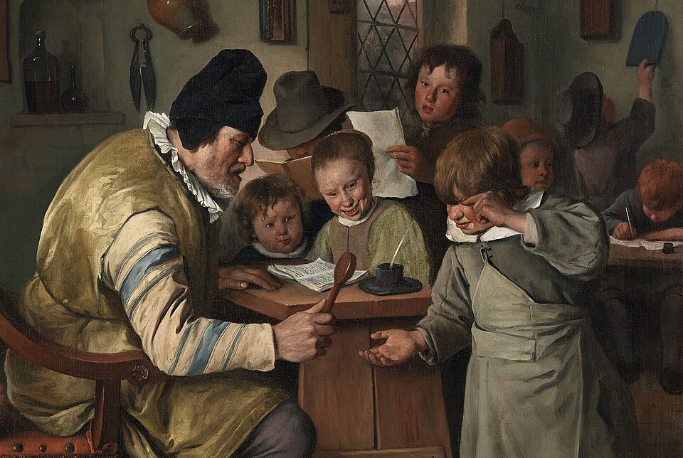 960px-Jan_Steen_-_The_Village_School_(National_Gallery_of_Ireland)
