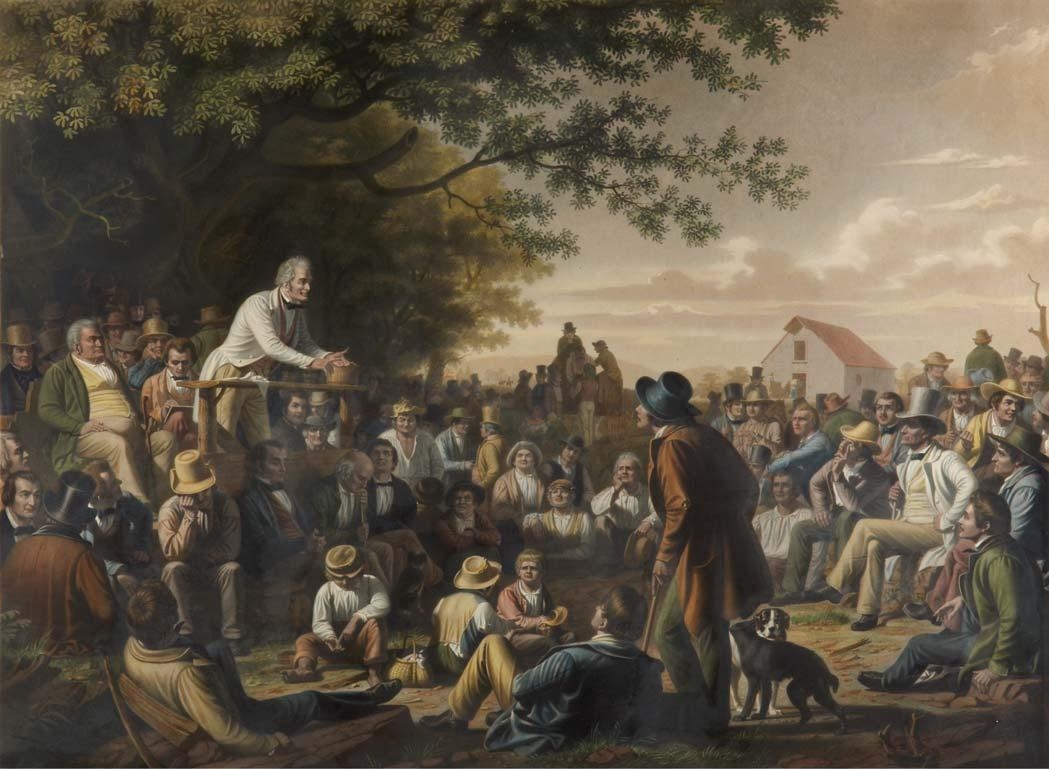 After_George_Caleb_Bingham_-_Stump_Speaking_(engraving,_1886)