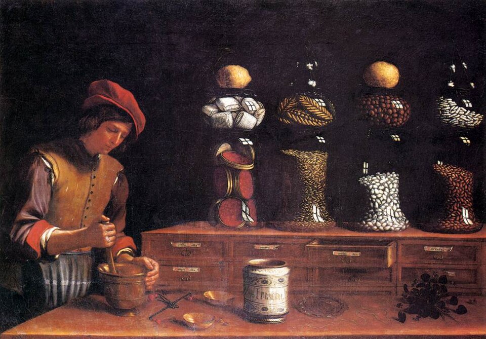 Barbieri,_Paolo_Antonio_-_The_Spice_Shop_-_1637