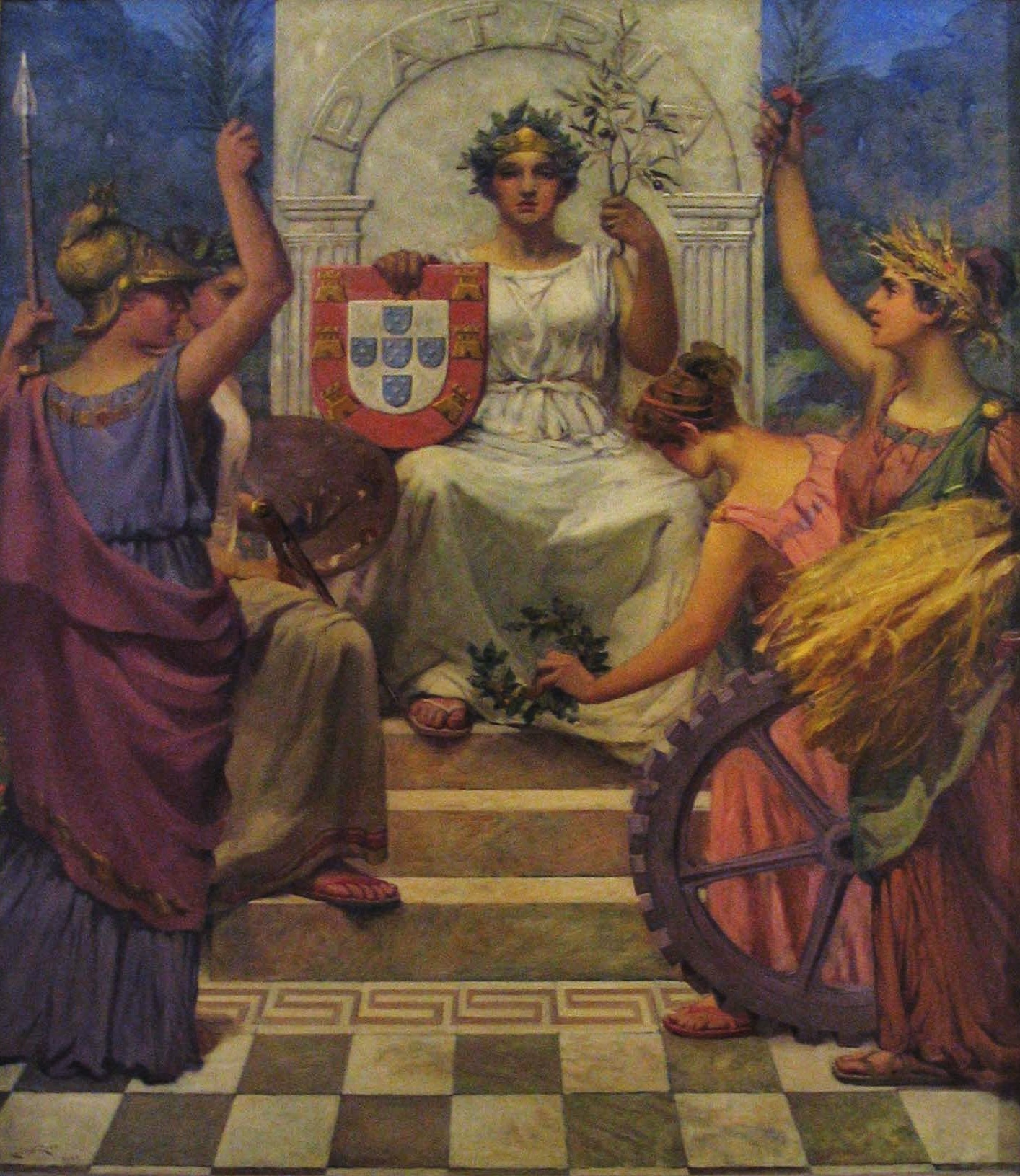 Alegoria_à_Pátria_(1935)_-_Carlos_Reis_(MAR_1631)