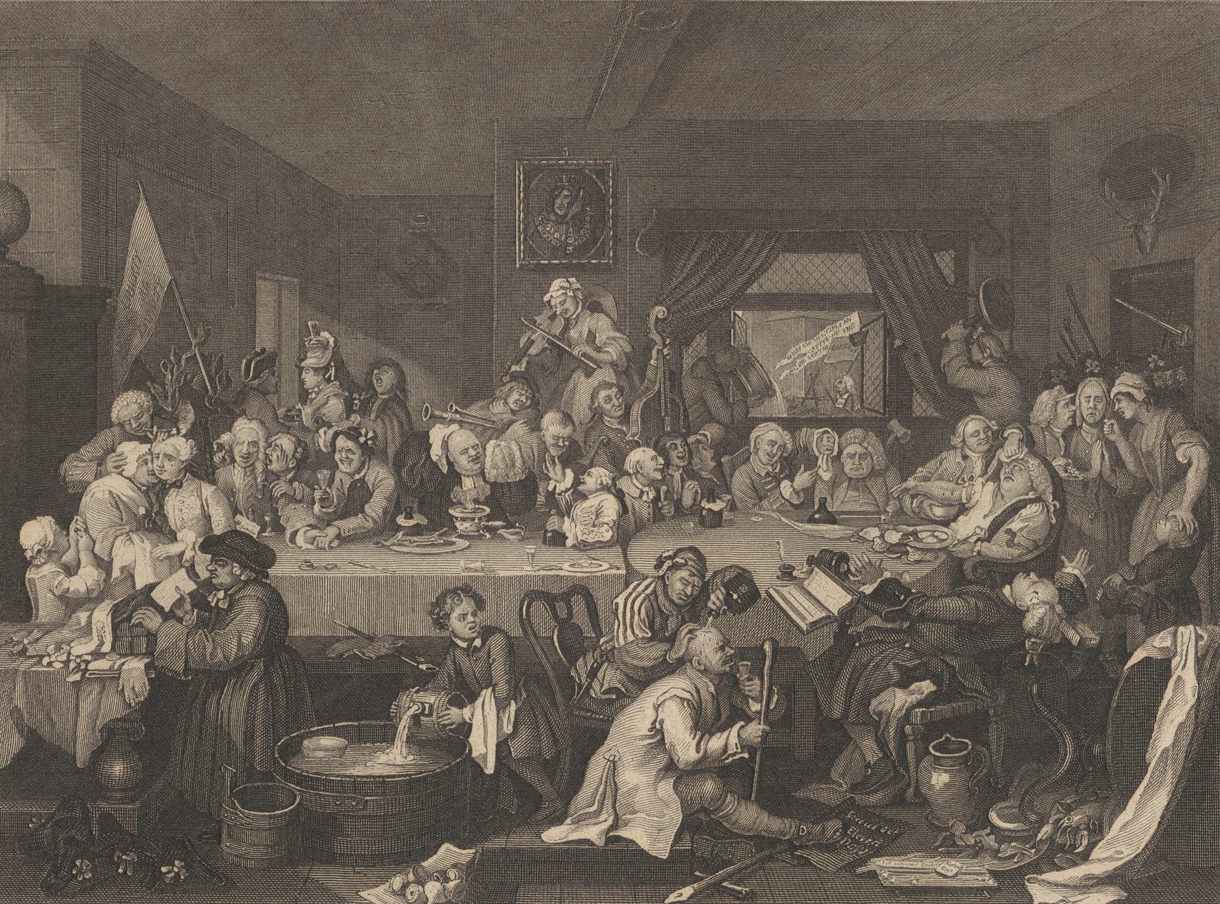 Francis_Nicholson_-_Humours_of_an_Election_Entertainment_-_B1998.14.1064_-_Yale_Center_for_British_Art 2