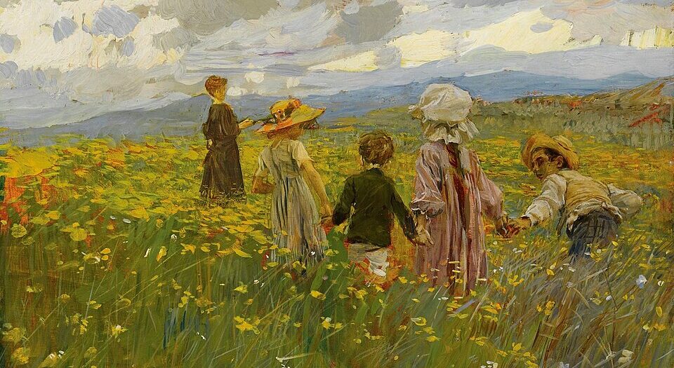 Children_(1901),_by_Ettore_Tito