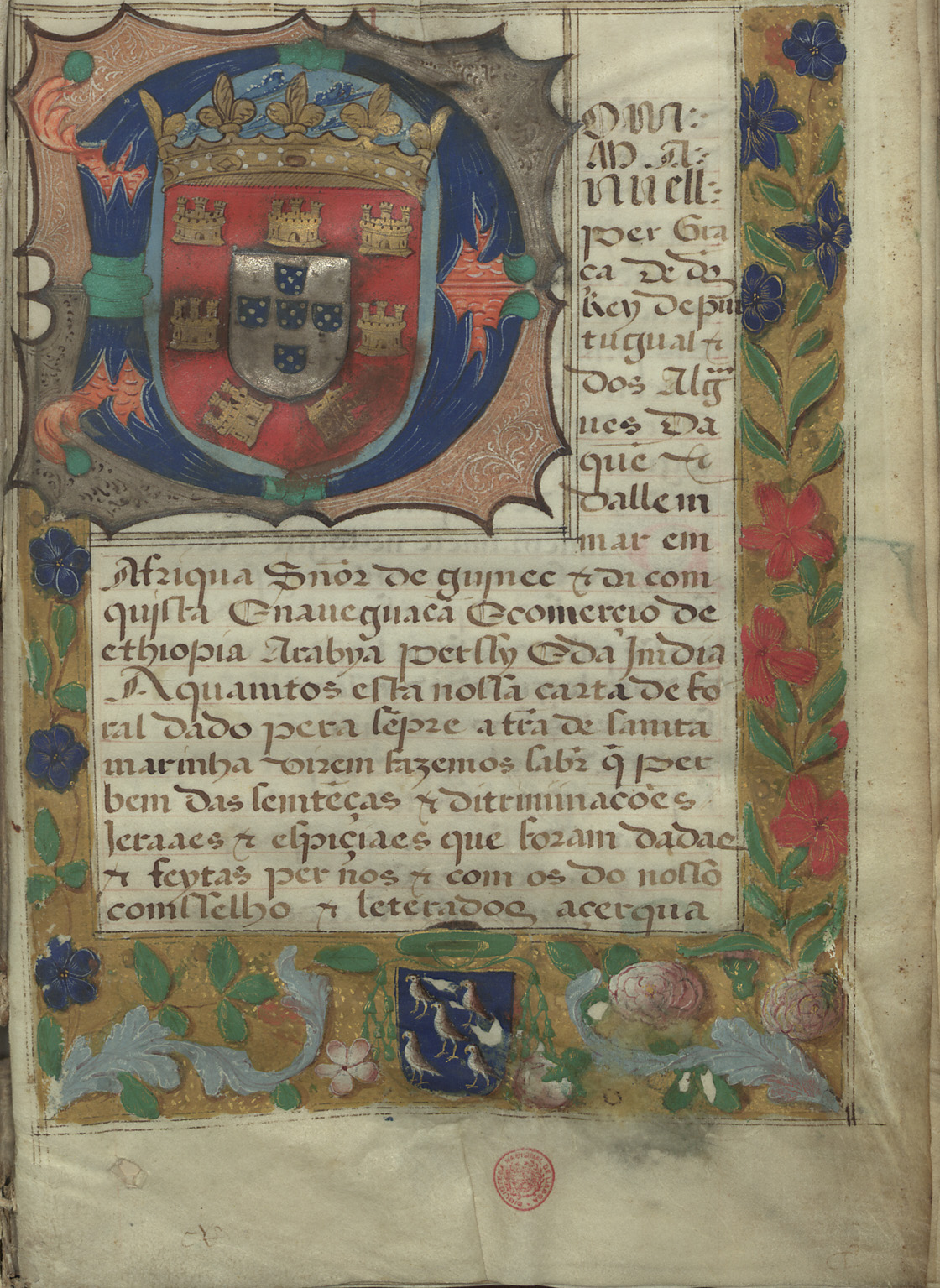 Foral_da_vila_de_Santa_Marinha_de_15_de_Maio_de_1514