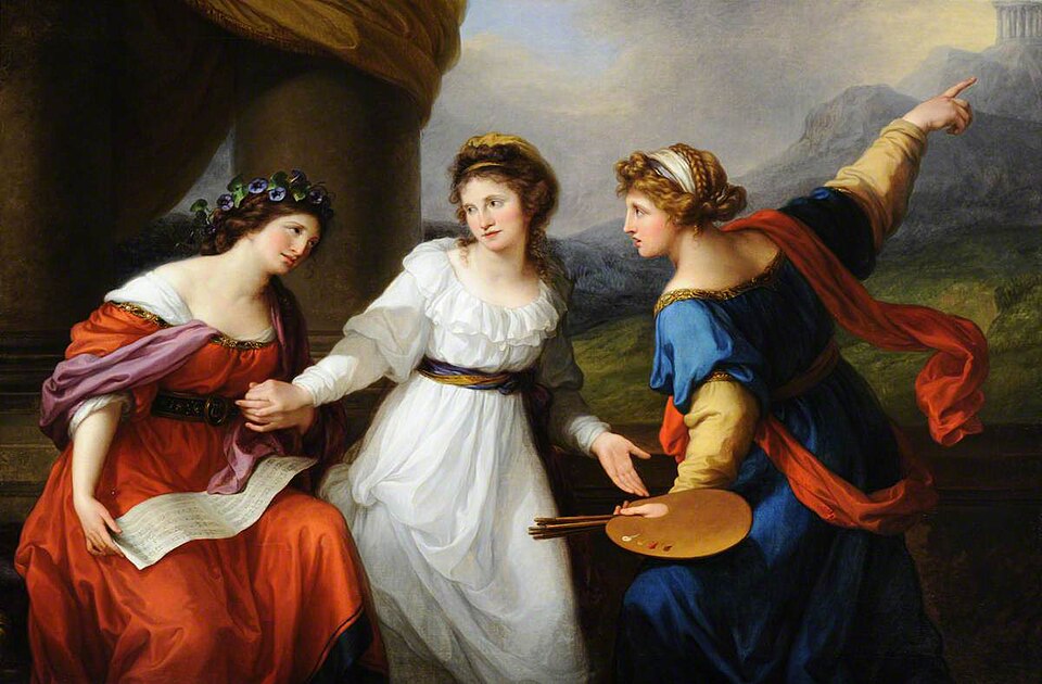 Angelica_Kauffmann_(1741-1807)_-_Self_Portrait_of_the_Artist_Hesitating_between_the_Arts_of_Music_and_Painting_-_960079_-_National_Trust